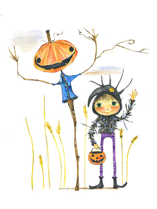 Halloween Scarecrows V1 72